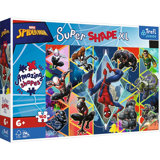 PUZZLE TREFL PRIMO SUPER SHAPE XXL 160 SPIDERMAN - Imagine 1 [ps:aa3ddcbb-aec8-4dc2-8820-293ed3ca3fad]