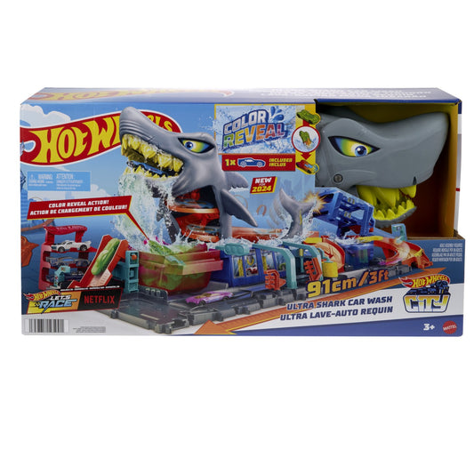 HOT WHEELS CITY COLOR REVEAL SPALATORIE AUTO 91CM Mattel - Imagine 1 [ps:0a9d4d41-a7de-46cd-8ea9-58a954802e0b]