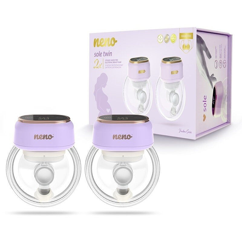 Neno Sole Twin – pompă de sân dublă electrică, fără fir - Imagine 1