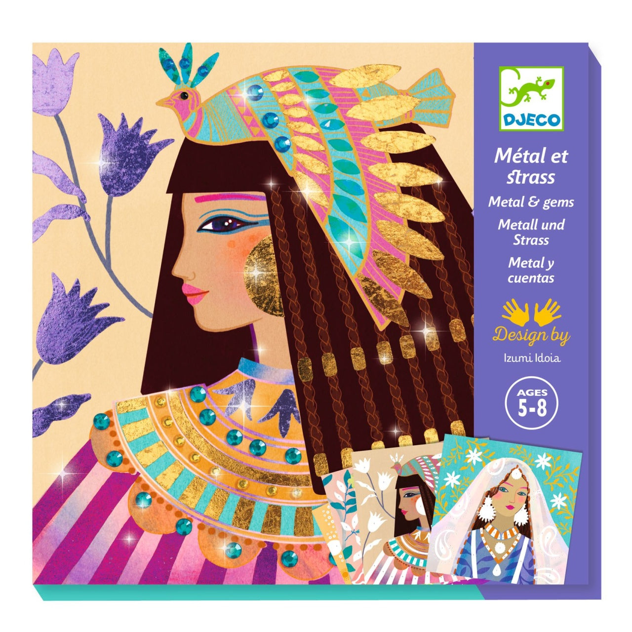 Joc creativ Portrete, Djeco - Imagine 1 [ps:f196d56c-8214-4e7c-929d-7c0b1419bf71]