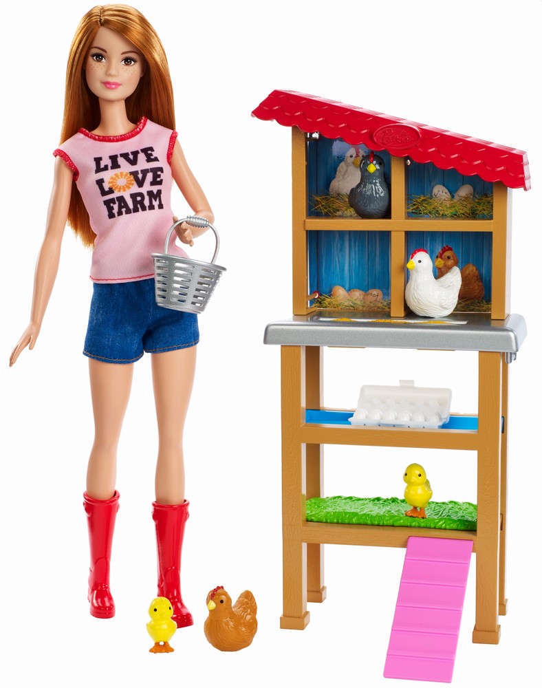 BARBIE CARIERE SET MOBILIER CU PAPUSA APICULTOR Mattel - La Ferma (1) [ps:9de8e361-f6ba-47ba-9da3-8a99aae2926e]