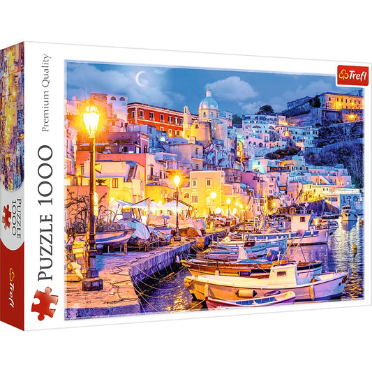 PUZZLE TREFL 1000 INSULA PORCIDA PE TIMPUL NOPTII - Imagine 1 [ps:9b4d74a2-0ceb-4f02-9d01-bad02c9eb798]