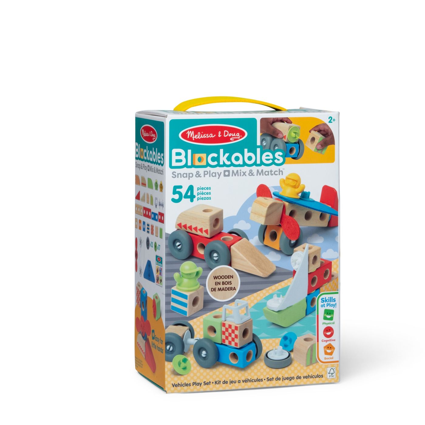 MELISSA AND DOUG SET DE CONSTRUCTIE DIN LEMN VEHICULE - Imagine 1 [ps:08feb7b7-08c9-469e-adc9-592df8bdc41a]