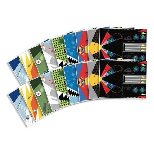 Set Origami Avioane, 18 Modele - Sycomore - Default Title (1) [ps:2b8974f0-ce2b-4171-b71e-6abf6b7d7dd2]