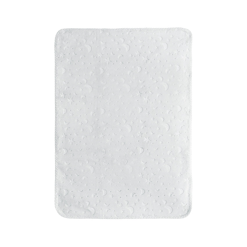 Păturică Bebeluși Lorelli Twinkle, Albă, 80x110 cm - Grey (1) [ps:0f5b74b8-d6b5-445c-bc49-5eca69d3edf7]