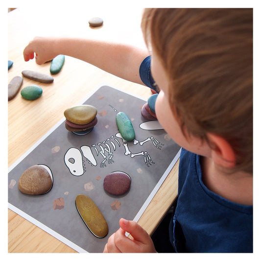 Junior Rainbow Eco-Pebbles Edx Education - Set Pietricele - Default Title (1) [ps:53e6ca64-89b2-4b20-985a-9bd44f509bf0]