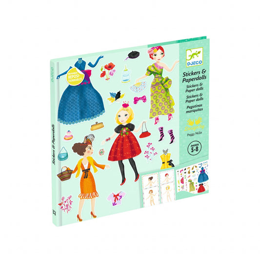 Abtibilduri repozitionabile Moda, Djeco - Imagine 1 [ps:0345f5f0-5c40-4562-8dbb-045985f13b79]