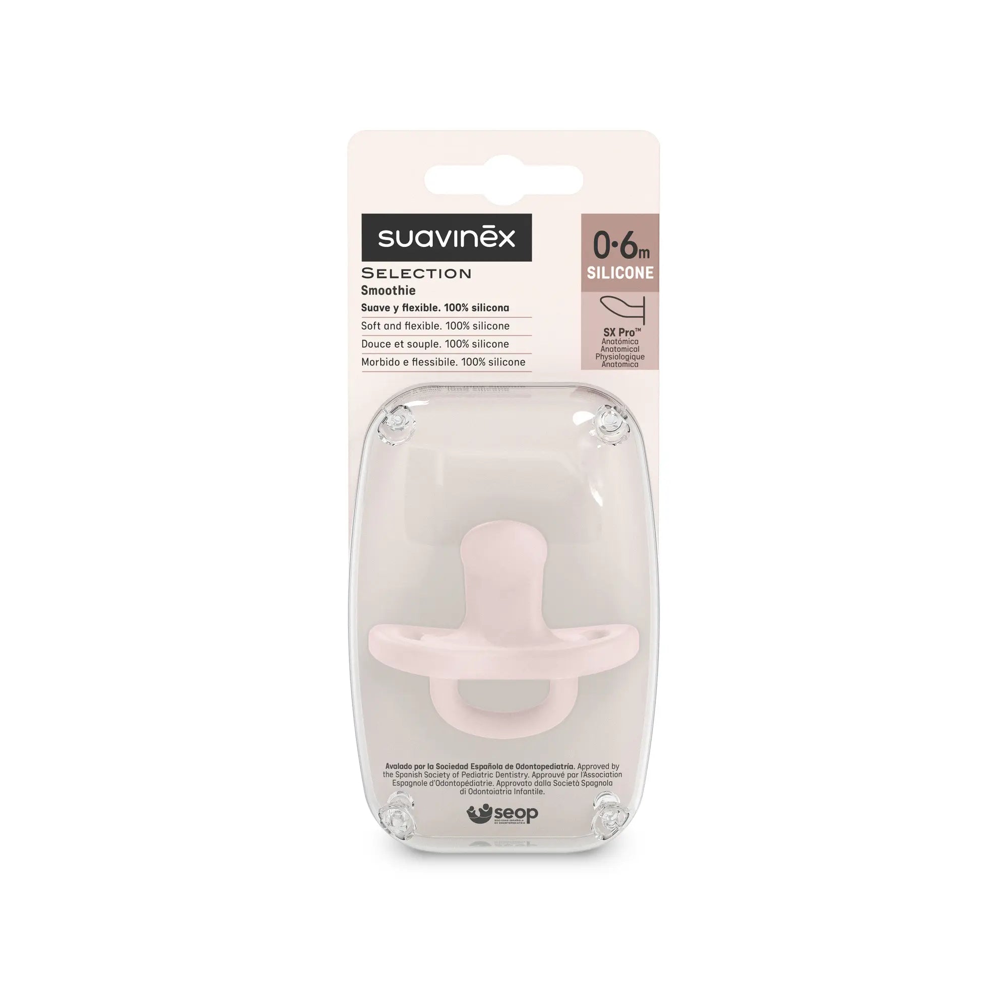 Suzetă Anatomică Suavinex SX Pro 0-6 luni, Roz - Colour - Roz (1) [ps:b5ff6771-8701-4a09-9095-e2bad61eec4e]