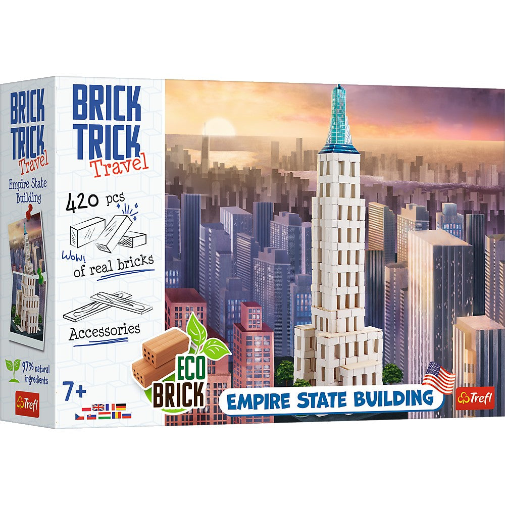 BRICK TRICK XL TRAVEL CLADIREA EMPIRE STATE Trefl - Imagine 1 [ps:a499d73b-3dcc-4933-bf1f-656b5262c623]