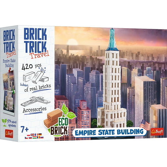 BRICK TRICK XL TRAVEL CLADIREA EMPIRE STATE Trefl - Imagine 1 [ps:a499d73b-3dcc-4933-bf1f-656b5262c623]