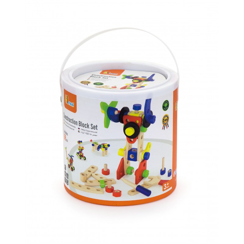 Set de constructie cu 68 de piese Viga - Imagine 1 [ps:f8d03e9e-f2c5-4d84-845a-876b9a95376b]