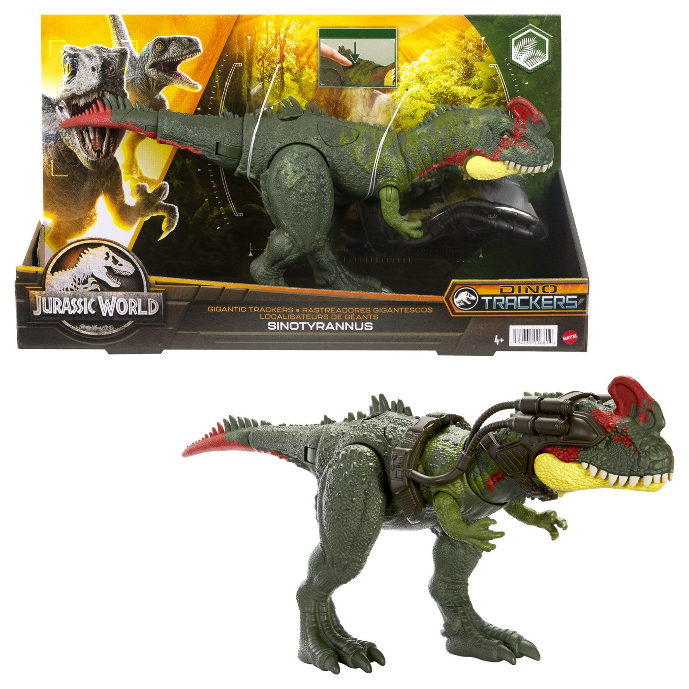 JURASSIC WORLD GIGANTIC TRACKERS DINOZAUR SINOTYRANNUS - Imagine 1 [ps:b577bac4-826c-4749-b15e-bd4d7700107a]