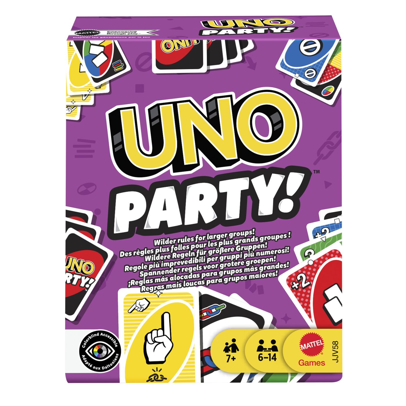 JOC DE CARTI UNO PARTY REFRESH Mattel - Imagine 1 [ps:bd973d4c-181c-4b85-b782-5a7d60d77626]