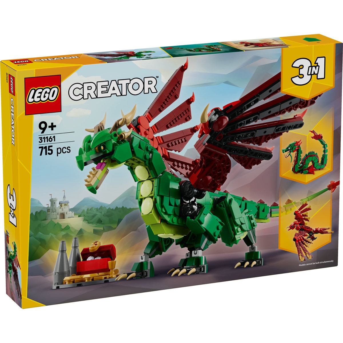 LEGO CREATOR DRAGON MEDIEVAL 31161 - Imagine 1 [ps:b27fb248-4a38-4bbd-a9b1-790b11c08a4a]