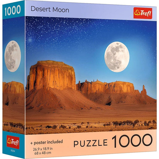 PUZZLE TREFL 1000 COLECTIA SUA LUNA IN DESERT POSTER INCLUS - Imagine 1 [ps:1d32395f-412e-4a3c-9556-42e9fb5d2723]
