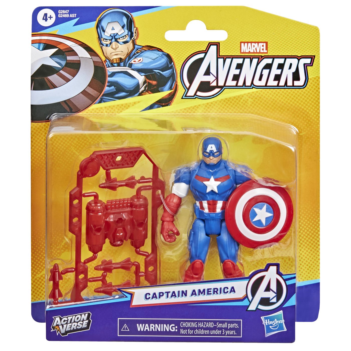 MARVEL AVENGERS ACTION VERS SET FIGURINA CAPTAIN AMERICA - Imagine 1 [ps:f9815f2f-e522-481c-8ae0-f1b39612ac3e]
