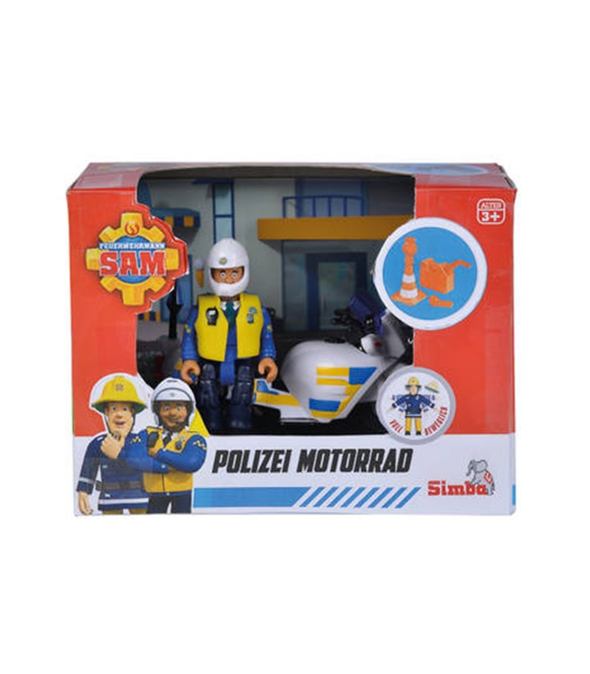 SAM POLICE MOTOCICLETA FIGURINA Simba - Imagine 1 [ps:db4db570-8e38-4f7c-8efd-9d8fd46569bd]