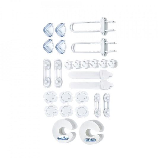 Set 26 protectii pentru mobilier BabyJem Home Safety Kit - Imagine 1 [ps:ea11c369-a212-4f24-b7af-1d448f5ed4d4]