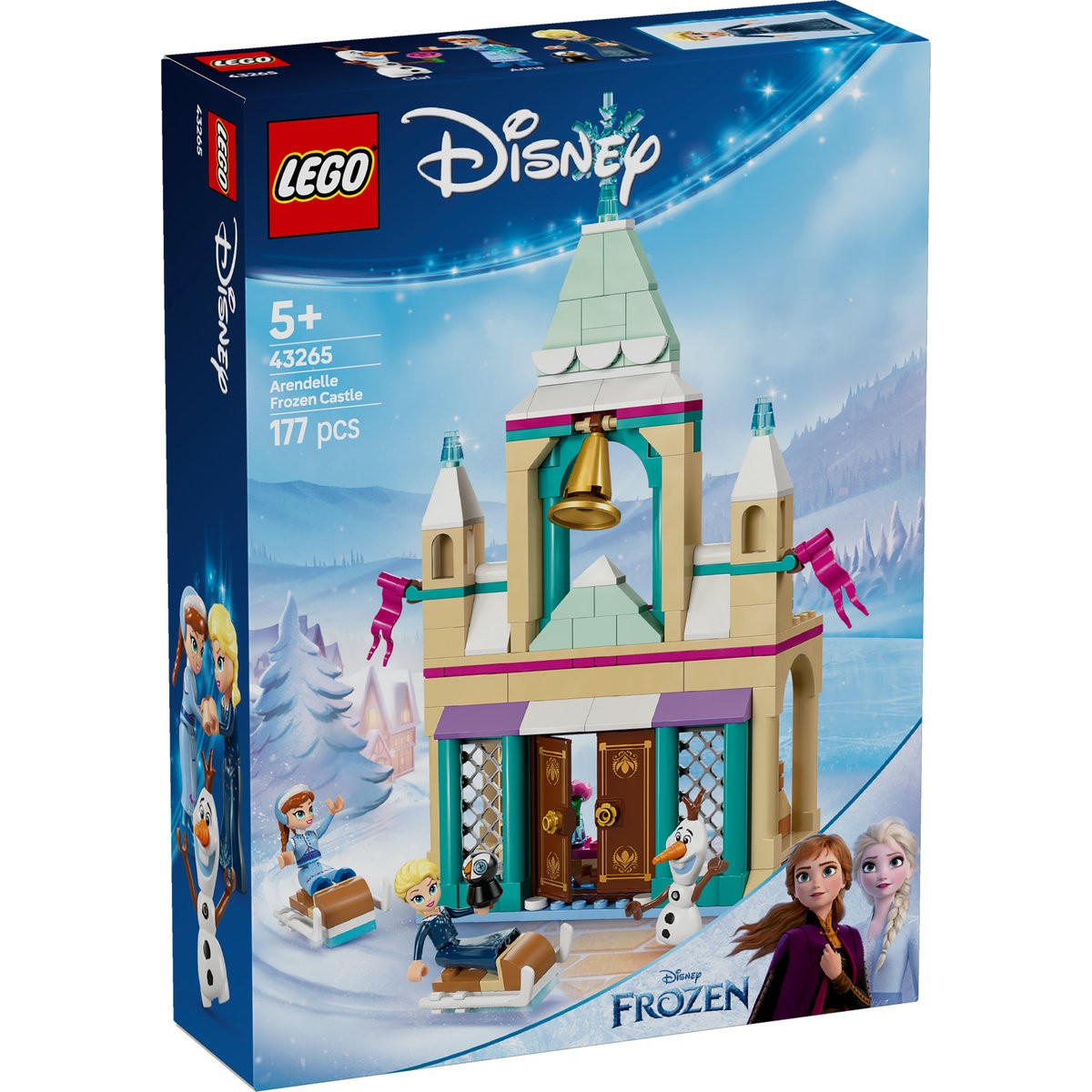 LEGO DISNEY CASTELUL ARENDELLE DIN REGATUL DE GHEATA 43265 - Imagine 1