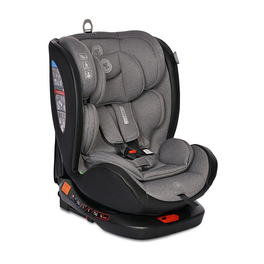 Scaun Auto Lorelli Ares i-Size, Rotativ, 0-12 ani, Pink - Grey/Black (1) [ps:aa0809d5-4cbf-41b4-813d-27a6ccdbd1b0]