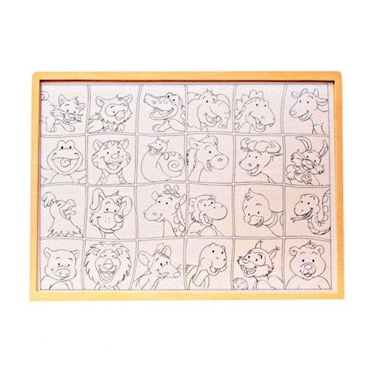 Puzzle Lemn Potrivește Imaginile Fakopancs - 24 Piese - Default Title (1) [ps:e4480ec7-8b31-47af-b098-9d2af0615279]