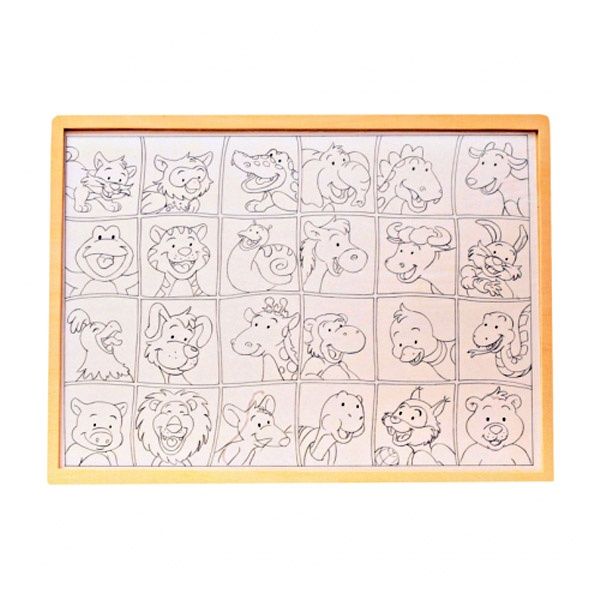 Puzzle Lemn Potrivește Imaginile Fakopancs - 24 Piese - Default Title (1) [ps:e4480ec7-8b31-47af-b098-9d2af0615279]