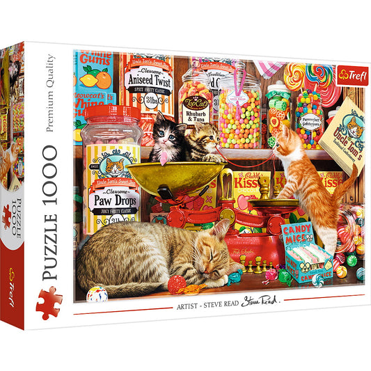 PUZZLE TREFL 1000 PISICI SI DULCIURI - Imagine 1 [ps:18459b65-44fd-476d-9c38-a6a3bcccd7c6]