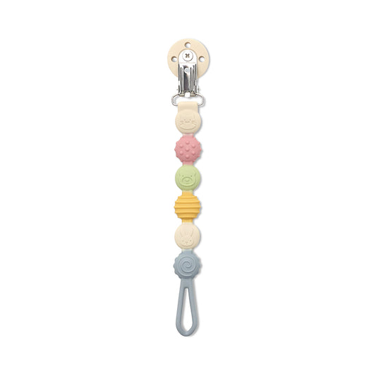 Lanț Suzetă Silicon Lorelli, Clips Prindere, Blue Mix - Blue Mix (1) [ps:dd3e3d60-419b-4945-afb4-161e011fe6be]