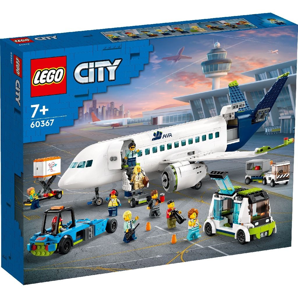 LEGO CITY AVION DE PASAGERI 60367 - Imagine 1 [ps:82d8910d-d45a-4031-a901-911bb9d8030d]