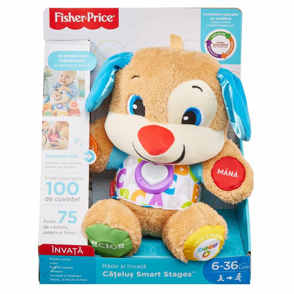 CATELUSUL VORBITOR SI EDUCATIV LIMBA ROMANA FISHER PRICE - Imagine 1 [ps:5b5ed7ac-2c6e-4926-84e6-da4c0a68baca]
