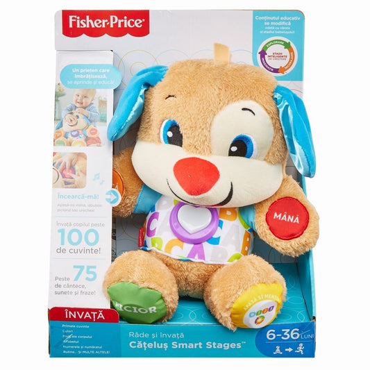CATELUSUL VORBITOR SI EDUCATIV LIMBA ROMANA FISHER PRICE - Imagine 1 [ps:5b5ed7ac-2c6e-4926-84e6-da4c0a68baca]