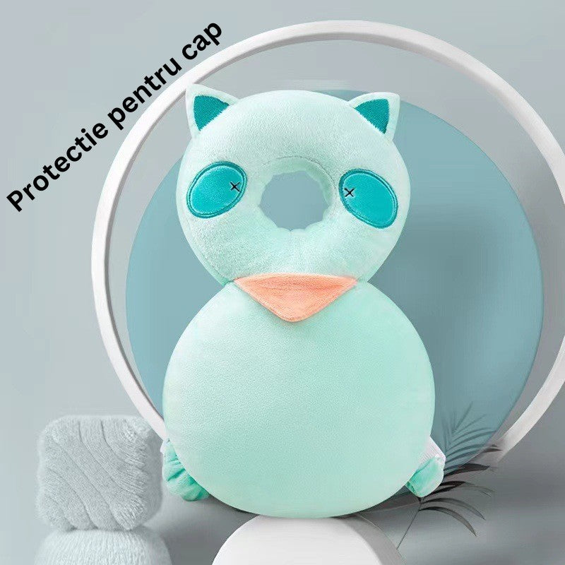 Perna Protectie Cap Bebelusi Flippy, Elefant Plus, Gri - Raton (1) [ps:ccd9085f-14f9-4217-b40d-be54cbf78fe6]