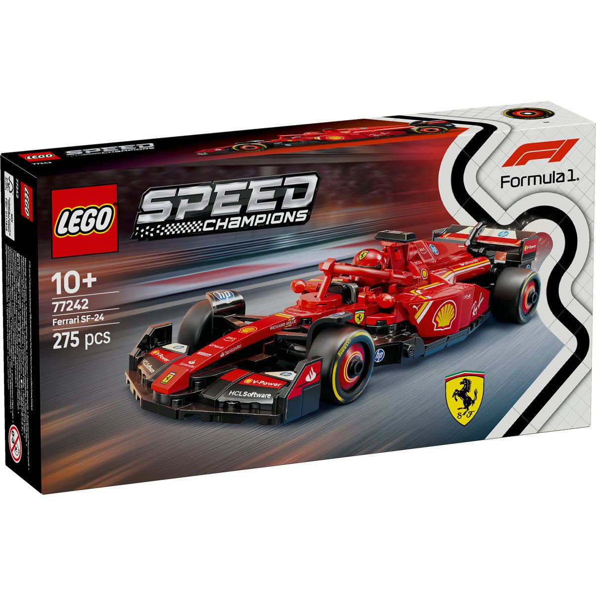 LEGO SPEED CHAMPIONS MASINA DE CURSE F1 FERRARI SF-24 77242 - Imagine 1 [ps:76343ade-b9de-4c5f-bb7b-a26d3cd0232c]