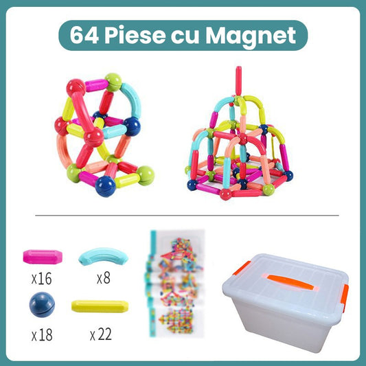 Piese Magnetice Flippy, Set 64 Piese Multicolor - Default Title (1) [ps:ca61f90f-0e2f-4908-b00c-4d17d4cecf46]