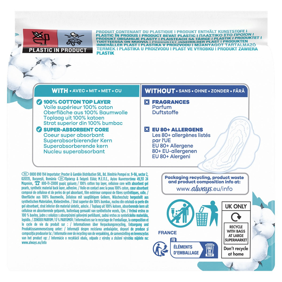 Absorbante Always Cotton Protection Night, mărime 3, 8 buc - Default Title (1) [ps:d2496c23-6eb6-473b-ba53-642b8708d4ac]