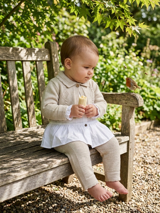Set Tricot Bej cu Cămașă și Bolero Becool 6-9 Luni - INFANT - 6-9 Luni (1) [ps:306ff8d4-daa5-4c3b-b0db-f4c7c02655a4]