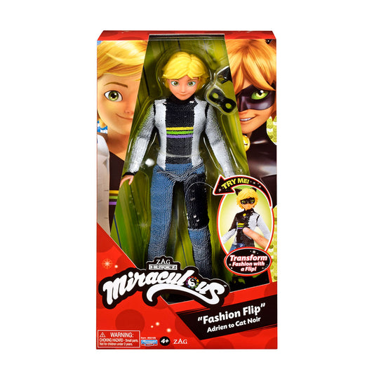 MIRACULOUS, papusa, Papusa Cat Noir cu paiete - Imagine 1 [ps:925be1a4-acbb-44ac-b1e4-b53b878fec19]
