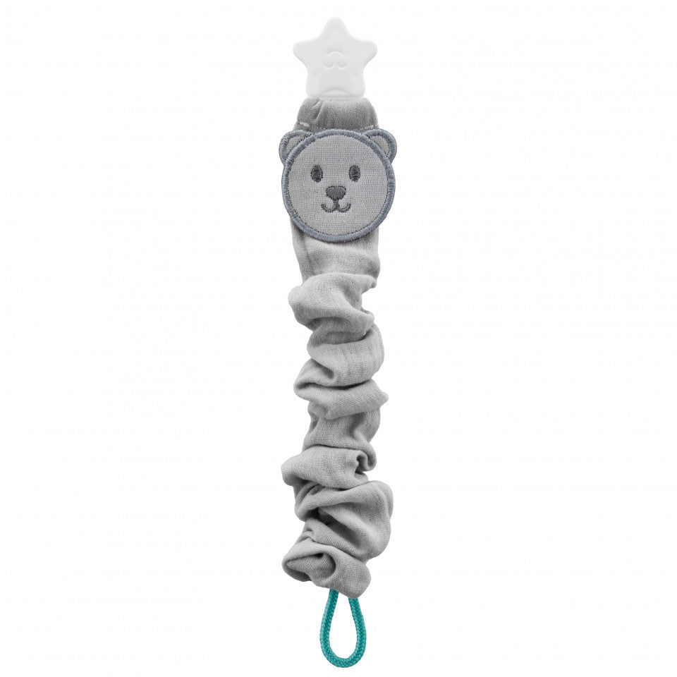 Lant pentru suzeta din muselina cu steluta BabyJem - Imagine 1 [ps:6ef8b6bb-2632-4657-ae68-e28bf0a721c8]
