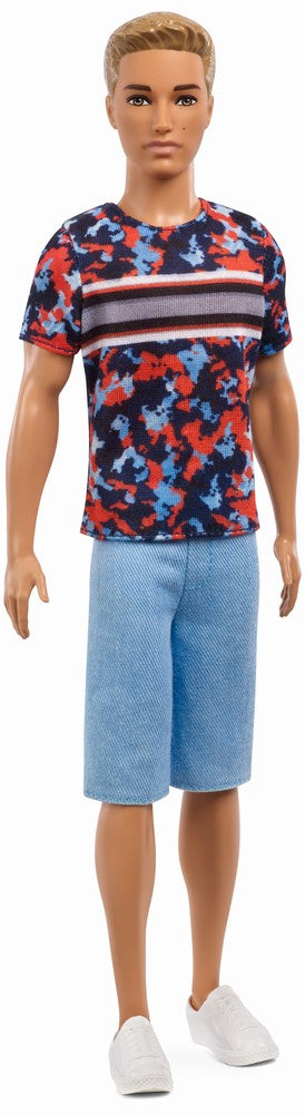 PAPUSA BAIAT FASHIONISTAS CU CAMASA SI PAPION Mattel - Pantaloni scurti albastri (1) [ps:20fa0638-9b3d-43dc-809f-dbc52ffca68f]
