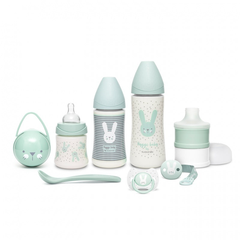 Welcome baby set, verde, Hygge Suavinex - Verde [ps:7d32b81b-b6f3-46fe-b6f1-109d1d6c93e1]