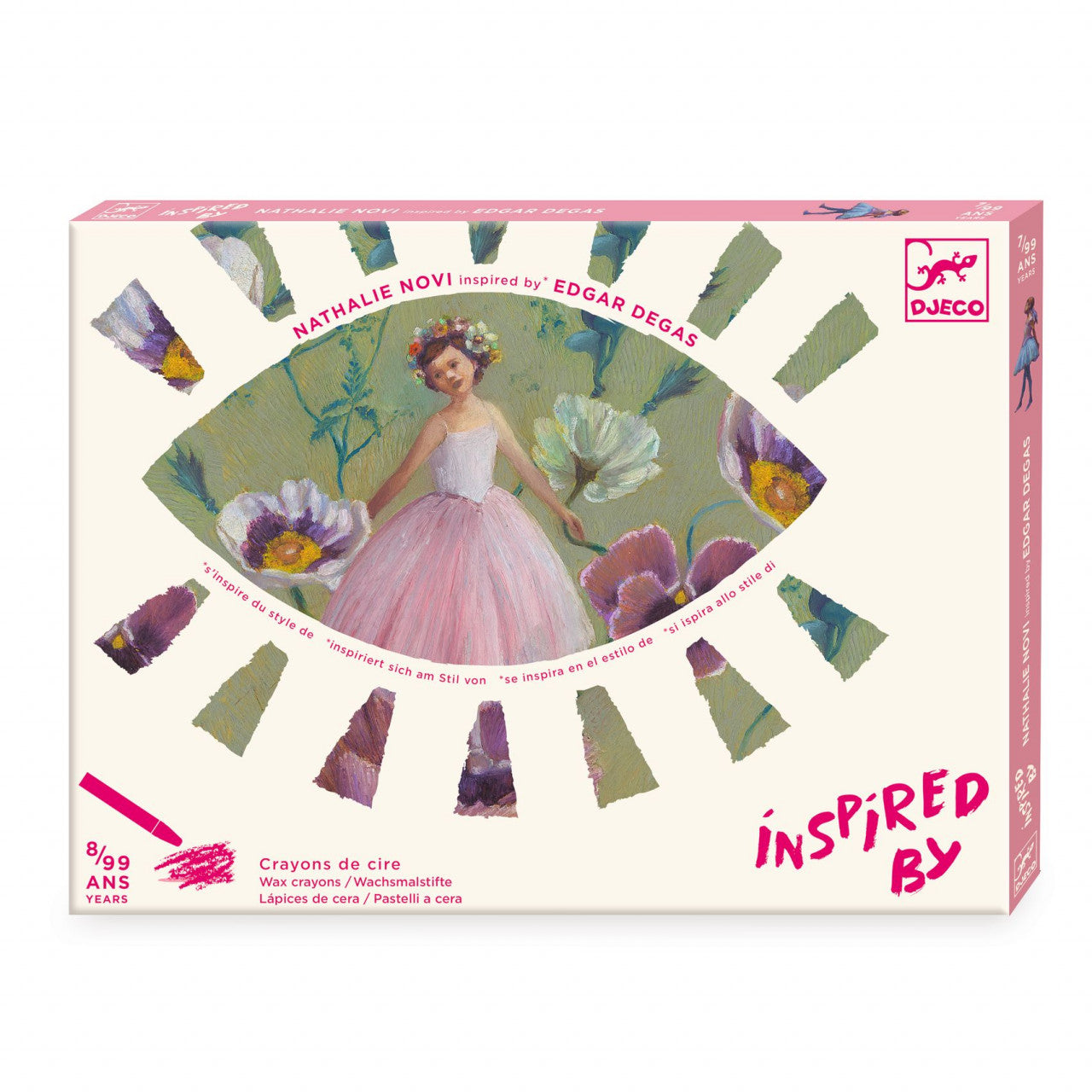Atelier de pictura Balerina Inspired by Degas, Djeco - Imagine 1 [ps:77370aff-b44c-4222-9810-70079a219454]