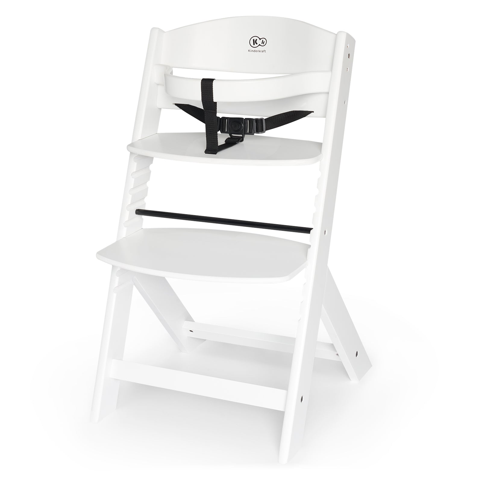 SCAUN DE MASA KINDERKRAFT ENOCK, 3 IN 1, FULL WHITE - Alb