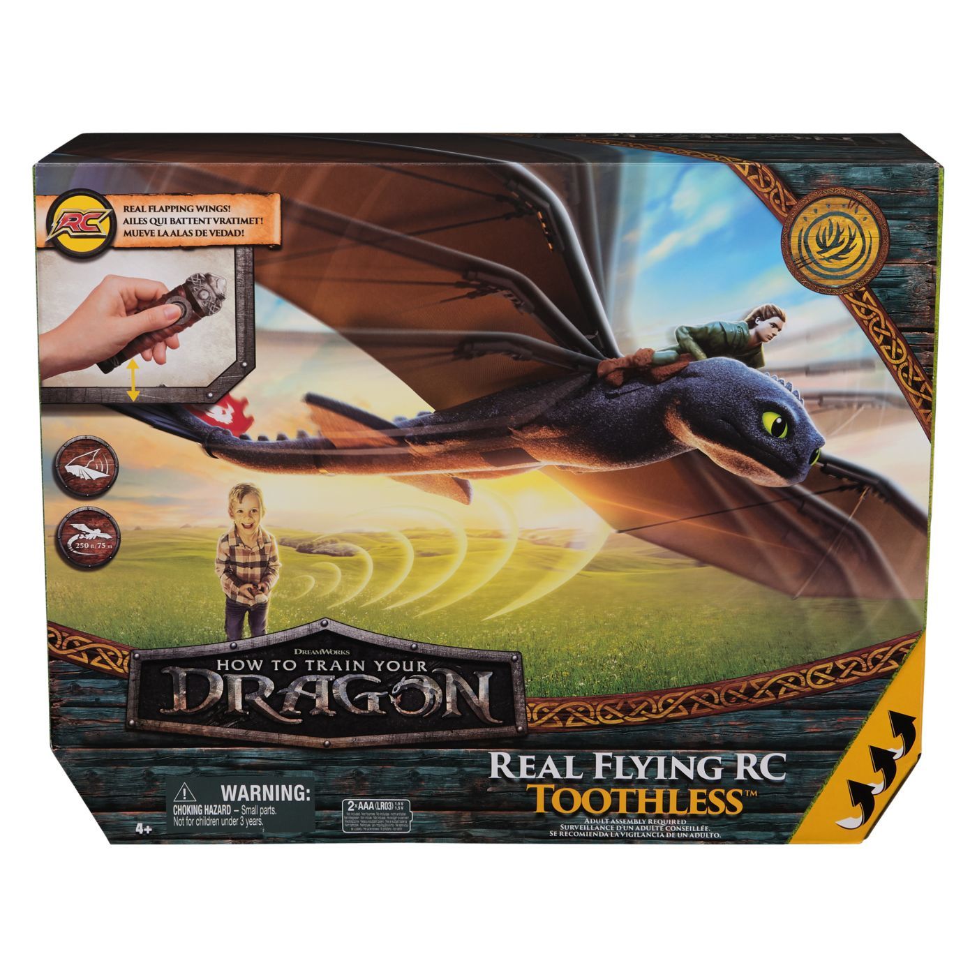 CUM SA ITI DRESEZI DRAGONUL FIGURINA DRAGON TOOTHLESS - Imagine 1 [ps:3f18c3fb-2ca6-41c6-9c99-3d49670ef8d6]