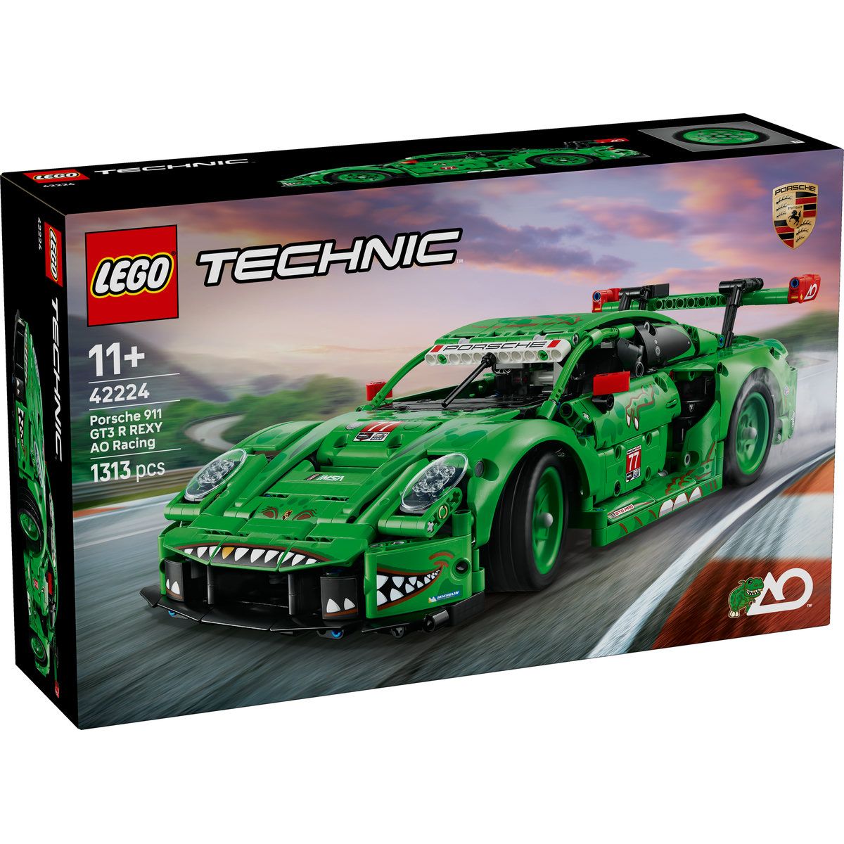LEGO TECHNIC MASINA PORSCHE 911 GT3 R REXY AO RACING 42224 - Imagine 1 [ps:41cd6e0b-4fae-46a0-9998-f95f171227b7]