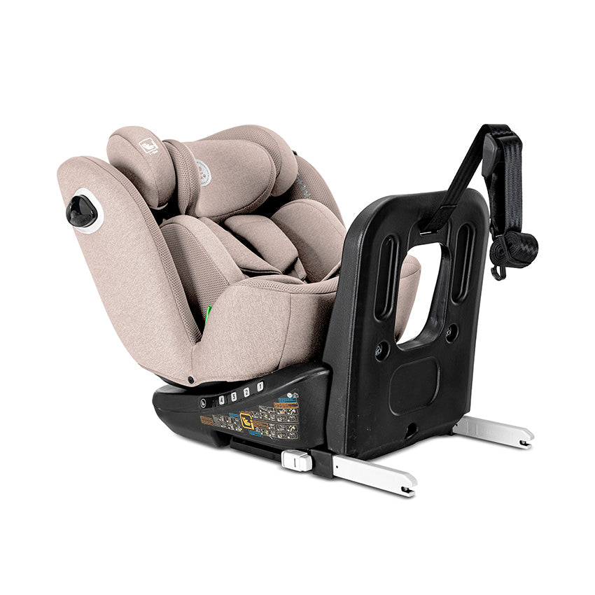 Scaun Auto Lorelli Auriga i-Size, Rotativ 360, 0 luni-12 ani - Beige (1) [ps:760d4cb6-ad4f-47bf-8699-33aeeb9d74da]