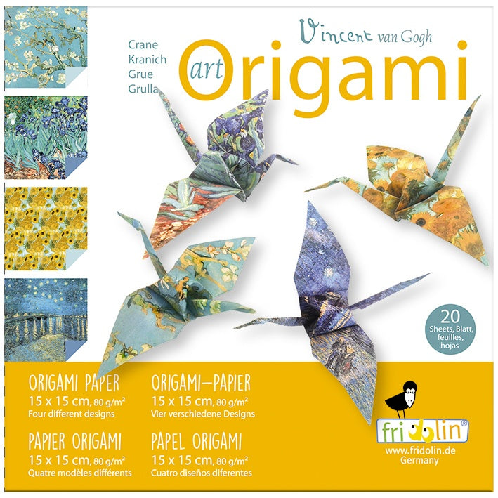 Origami pasari design Van Gogh, Fridolin - Imagine 1 [ps:543ed022-b1a0-4917-ab8b-9410727cdc48]