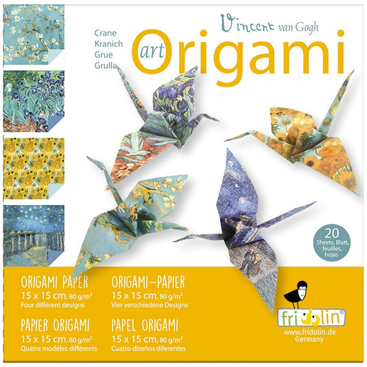 Origami pasari design Van Gogh, Fridolin - Imagine 1 [ps:543ed022-b1a0-4917-ab8b-9410727cdc48]