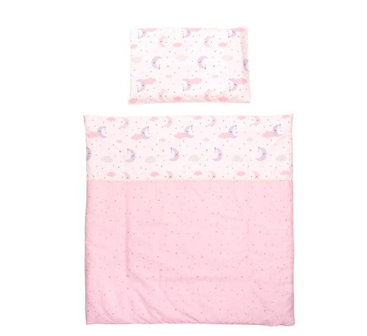 Set Lenjerie Pat Balansoar Lorelli First Dreams, 7 piese - Pink Moons & Stars (1) [ps:11d6f8eb-43d0-4caf-a0b2-b1f1a6a12406]