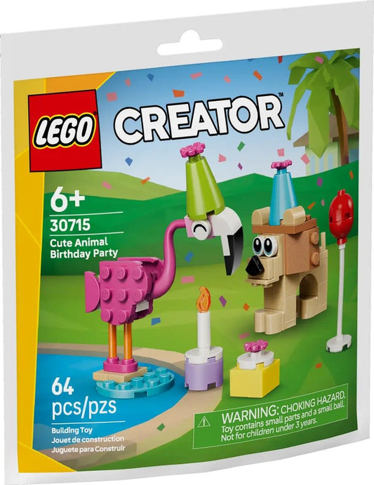 LEGO CREATOR PETRECERE DE ZI DE NASTERE CU ANIMALUTE 30715 - Imagine 1 [ps:6e74c986-d207-417c-9fb2-b57becd3e8a3]