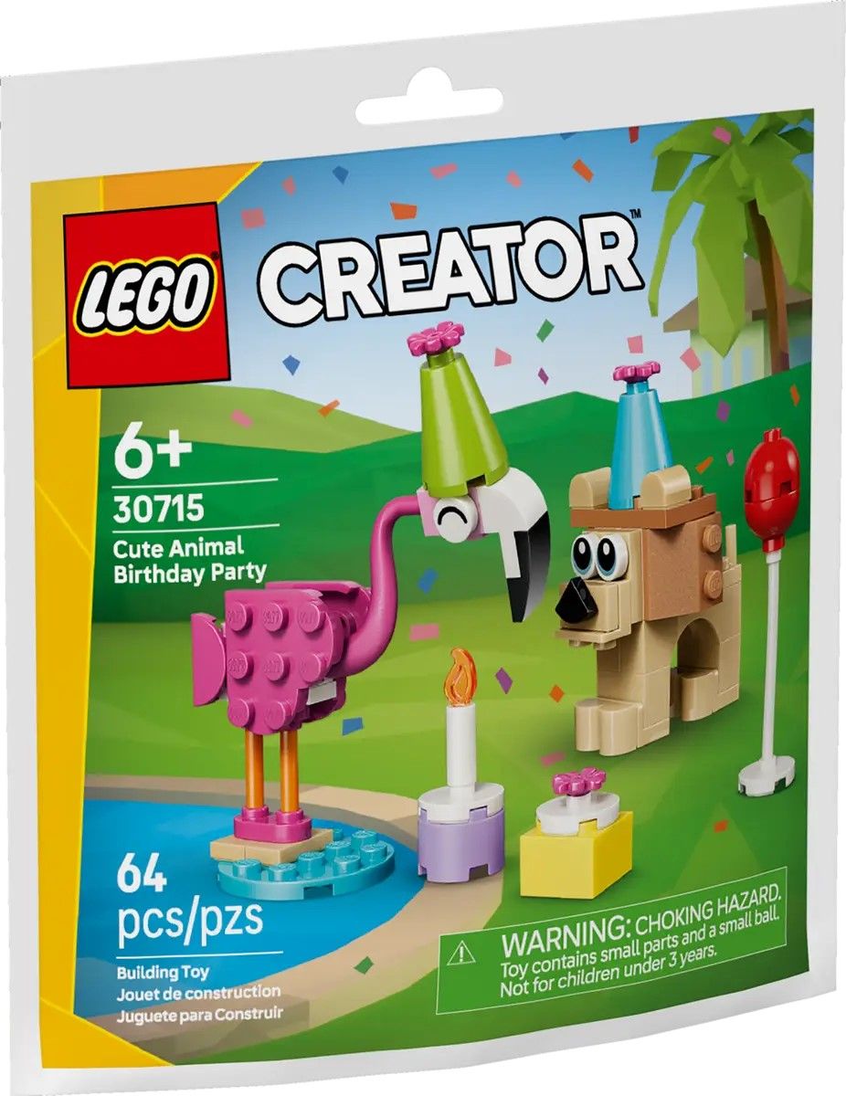 LEGO CREATOR PETRECERE DE ZI DE NASTERE CU ANIMALUTE 30715 - Imagine 1 [ps:6e74c986-d207-417c-9fb2-b57becd3e8a3]
